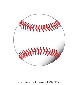 Illustration of baseball