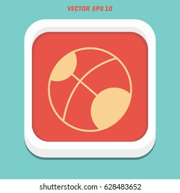 illustration of a basket ball