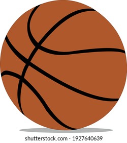 
Illustration of Basket Ball vector design