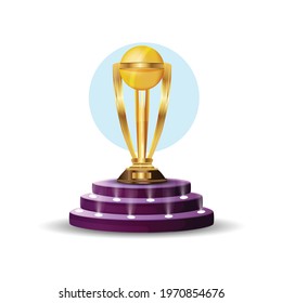 illustration of batsman playing cricket championship  Creative poster or banner design with background 