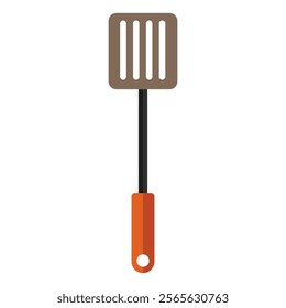 Illustration of BBQ spatula utensil isolated on white