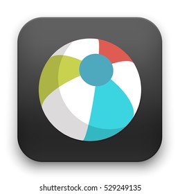 illustration of Beach Ball icon