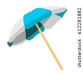 Illustration of beach umbrella