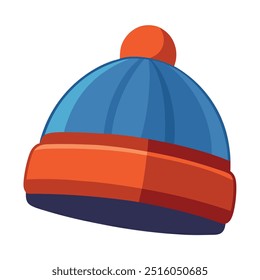 Ilustração de Beanie Isolado no branco