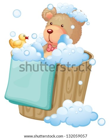 Similar – Image, Stock Photo bath water