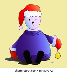 Illustration of bear toy