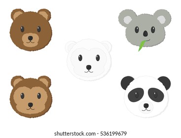 Illustration of bears