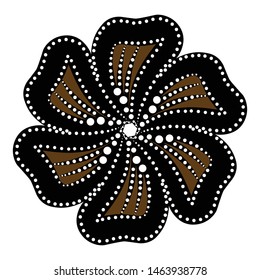 Illustration Beautiful Batik Pattern of Indonesian