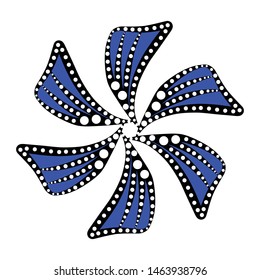 Illustration Beautiful Batik Pattern of Indonesian