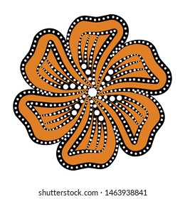 Illustration Beautiful Batik Pattern of Indonesian