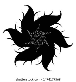 Illustration Beautiful Batik Pattern of Indonesian
