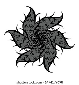 Illustration Beautiful Batik Pattern of Indonesian