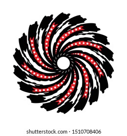 Illustration Beautiful Batik Pattern of Indonesian
