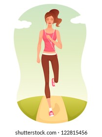 Sexy Woman Jogging Images Stock Photos Vectors Shutterstock