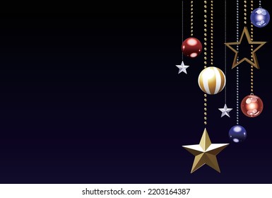 Illustration of a beautiful Christmas ornament