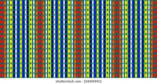 illustration of a beautiful ethnic inspired pattern