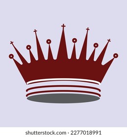 Illustration of a beautiful and Eye Catching Crown Arts