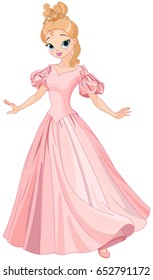 Illustration Of Beautiful Fairytale Princess