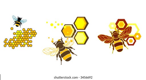 illustration of bee