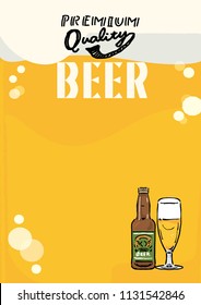 Illustration of beer