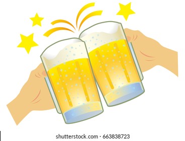 Illustration of beer