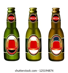 Illustration of beer bottle