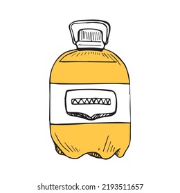 Illustration of a beer bottle.