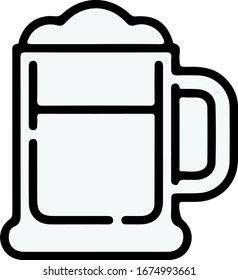 Illustration beer mug eps 10