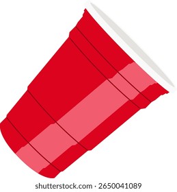 Illustration of a Beer Pong Cup