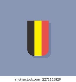 Illustration des belgischen Flaggenmusters