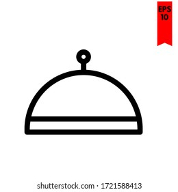 illustration of bell flat icon