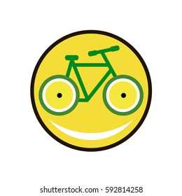 Illustration of bike