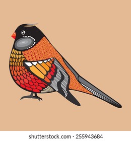 Illustration of a bird
