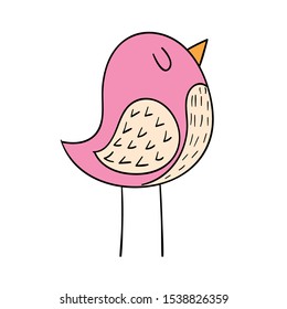 Illustration Bird design vector template.