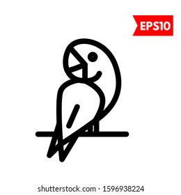 illustration of bird flat icon