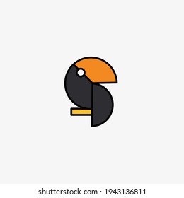 illustration of a bird icon