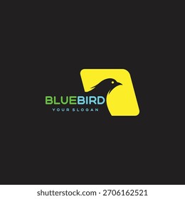 illustration of bird logo vector