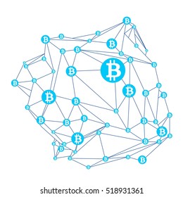 Illustration of Bit-coin Vector