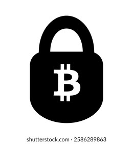 illustration of the bitcoin world security