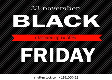 
Illustration of Black Friday discount offers