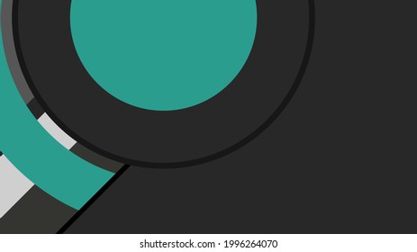 Illustration auf schwarz-grünem Hintergrund