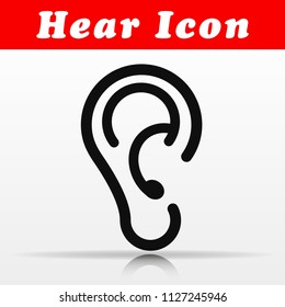 Illustration of black hear vector icon design