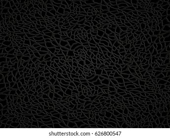 Illustration of black leather background concept