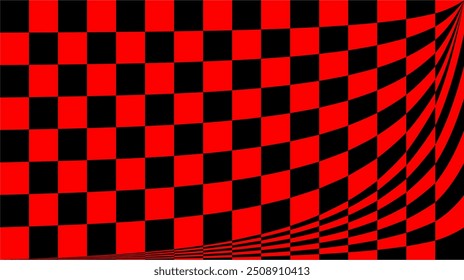 ILLUSTRATION OF BLACK AND RED BACKGROUND MADE BY CORELDRAW