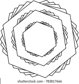 illustration of black and white