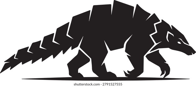 an illustration black 