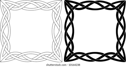 Illustration Black White Ornamentvector Illustration Stock Vector ...