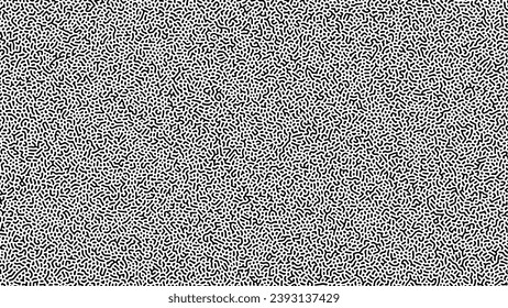 ILLUSTRATION BLACK AND WHITE TURING ABSTRACT PATTERN DESIGN VECTOR GOOD FOR WALLPAPER, COVER,POSTER 