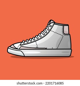 Ilustración de Blazer White Sneakers
