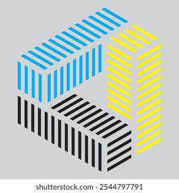 illustration of blocks, illustration of a building